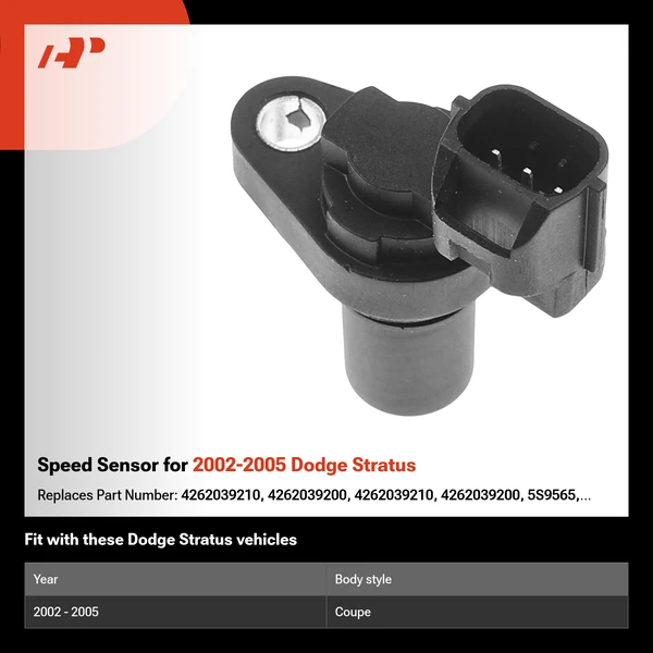 Speed Sensor for 2002-2005 Dodge Stratus