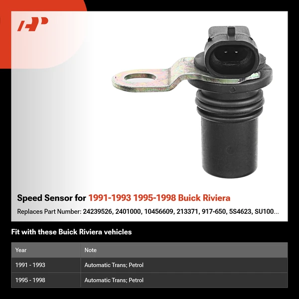 Speed Sensor for 1991-1993 1995-1998 Buick Riviera