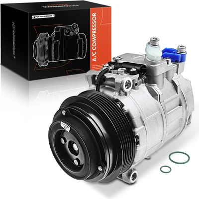 AC Compressor with Clutch & Pulley