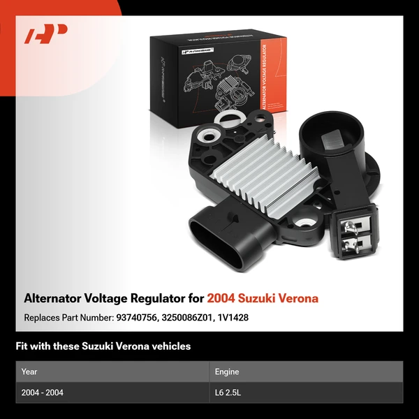 Alternator Voltage Regulator for 2004 Suzuki Verona