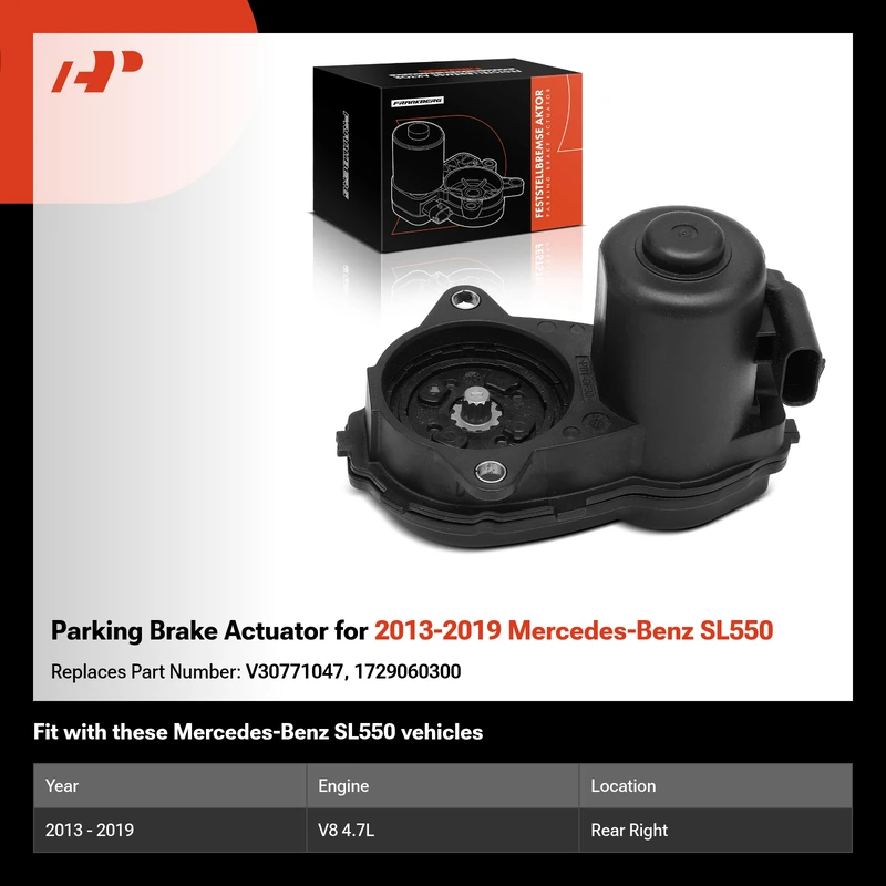Parking Brake Actuator for 2013-2019 Mercedes-Benz SL550
