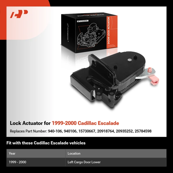 Lock Actuator for 1999-2000 Cadillac Escalade