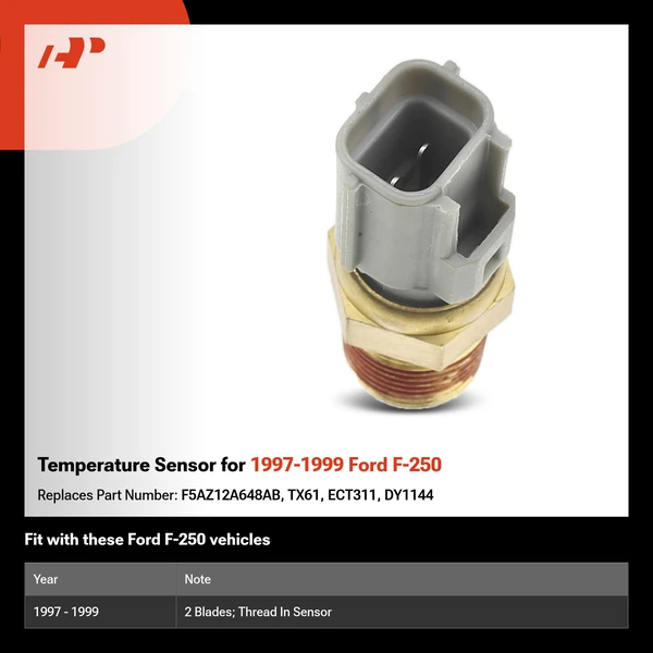Temperature Sensor for 1997-1999 Ford F-250