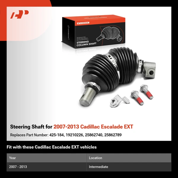 Steering Shaft for 2007-2013 Cadillac Escalade EXT