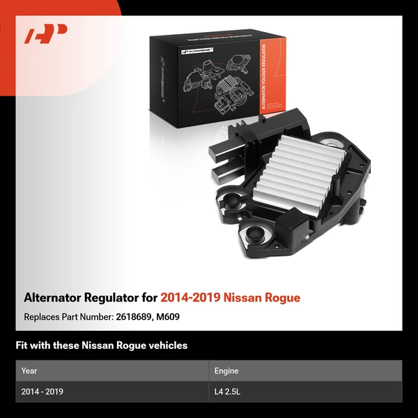 Alternator Regulator for 2014-2019 Nissan Rogue