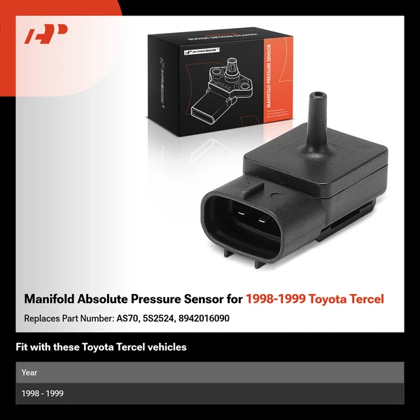 Manifold Absolute Pressure Sensor for 1998-1999 Toyota Tercel