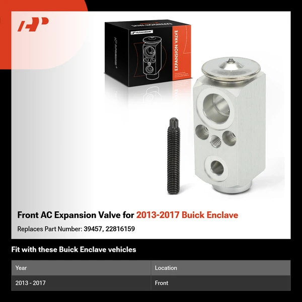 Front AC Expansion Valve for 2013-2017 Buick Enclave