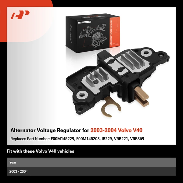 Alternator Voltage Regulator for 2003-2004 Volvo V40