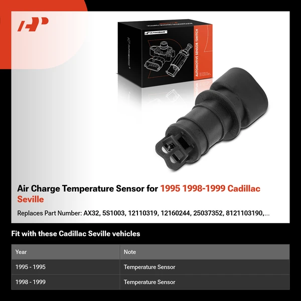 Air Charge Temperature Sensor for 1995 1998-1999 Cadillac Seville