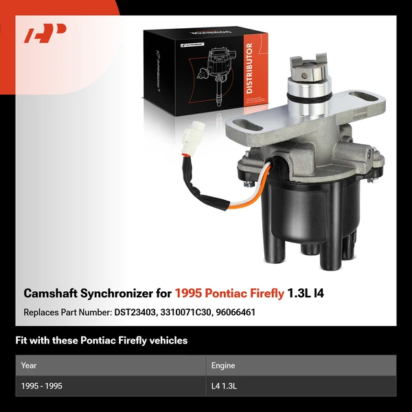 Camshaft Synchronizer for 1995 Pontiac Firefly 1.3L l4