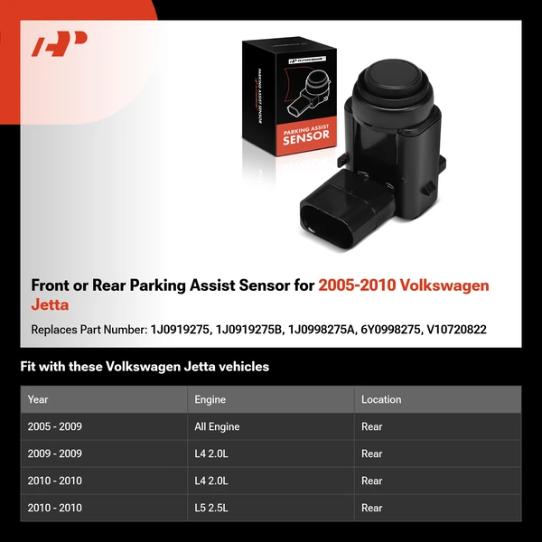 Front or Rear Parking Assist Sensor for 2005-2010 Volkswagen Jetta