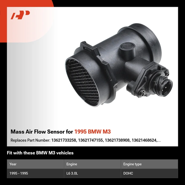 Mass Air Flow Sensor for 1995 BMW M3