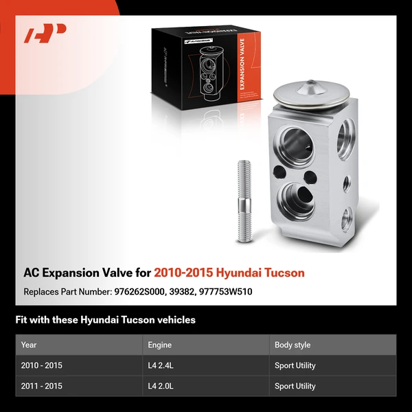 AC Expansion Valve for 2010-2015 Hyundai Tucson