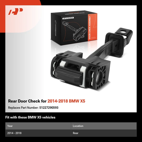 Rear Door Check for 2014-2018 BMW X5