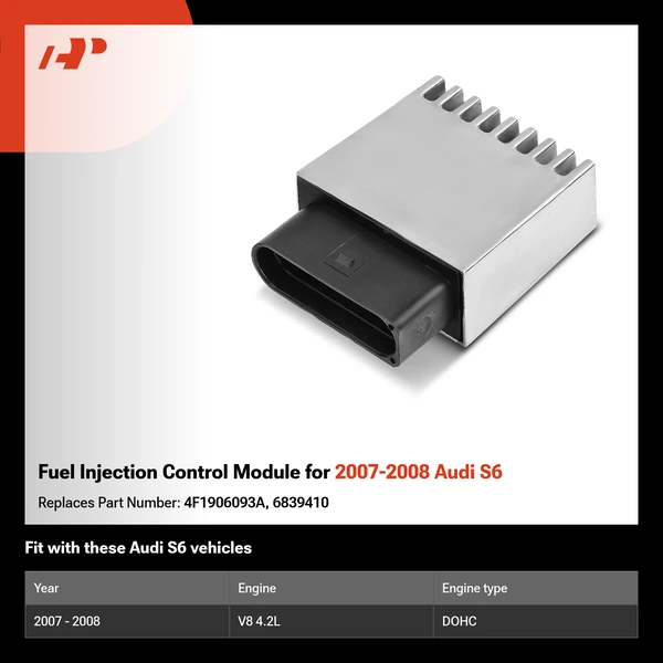 Fuel Injection Control Module for 2007-2008 Audi S6