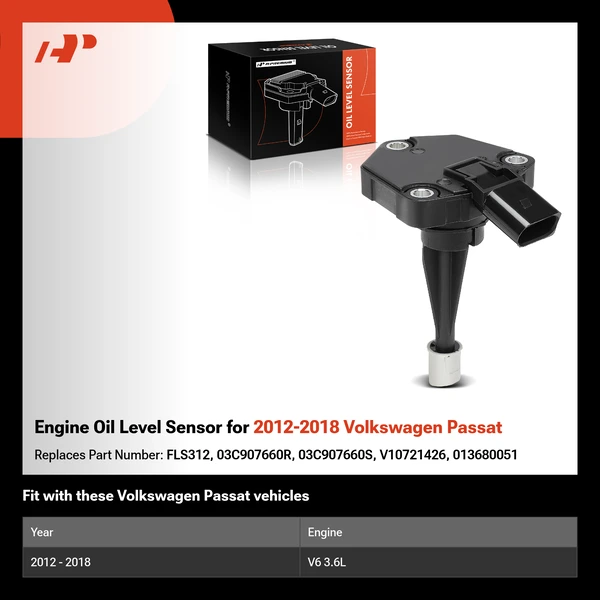Engine Oil Level Sensor for 2012-2018 Volkswagen Passat