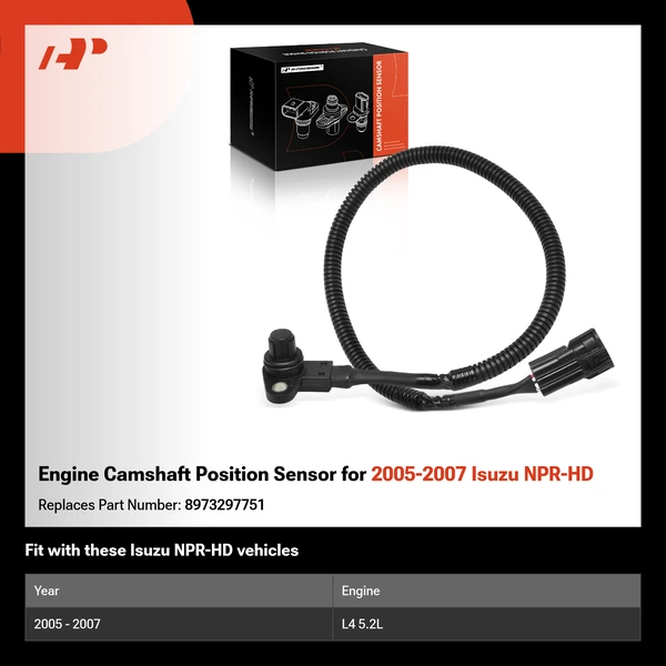 Engine Camshaft Position Sensor for 2005-2007 Isuzu NPR-HD