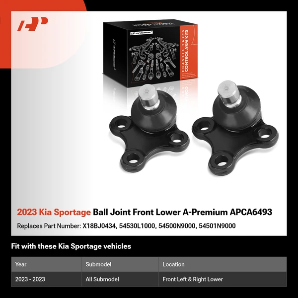 2023 Kia Sportage Ball Joint Front Lower A-Premium APCA6493