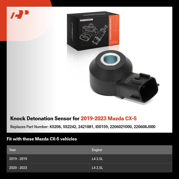 Knock Detonation Sensor for 2019-2023 Mazda CX-5