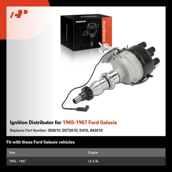 Ignition Distributor for 1965-1967 Ford Galaxie