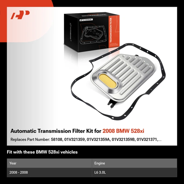 Automatic Transmission Filter Kit for 2008 BMW 528xi