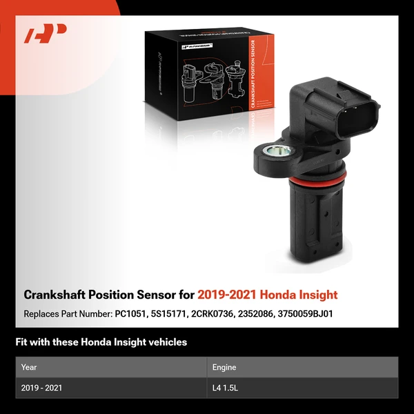Crankshaft Position Sensor for 2019-2021 Honda Insight