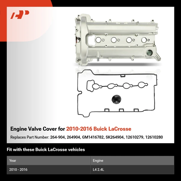 Engine Valve Cover for 2010-2016 Buick LaCrosse