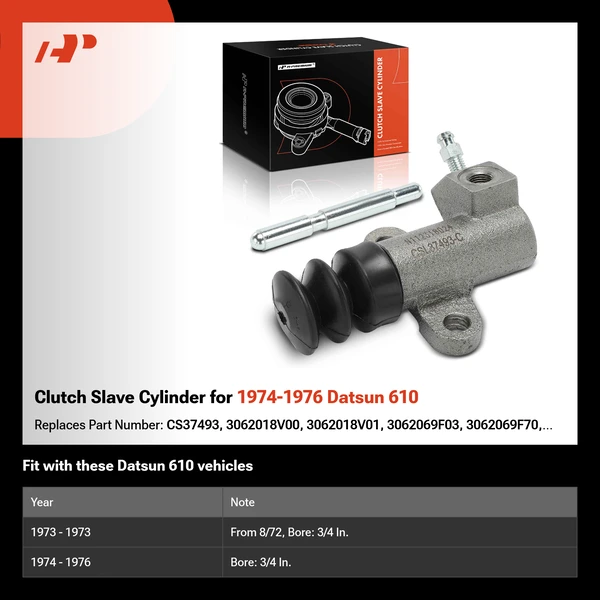 Clutch Slave Cylinder for 1974-1976 Datsun 610
