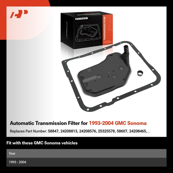 Automatic Transmission Filter for 1993-2004 GMC Sonoma