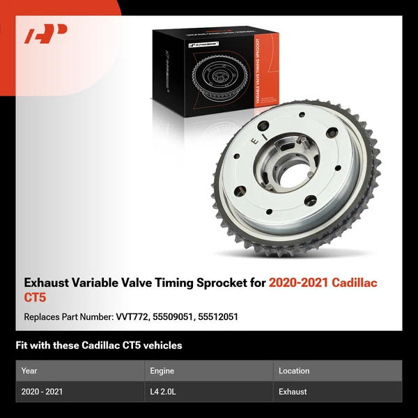 Exhaust Variable Valve Timing Sprocket for 2020-2021 Cadillac CT5