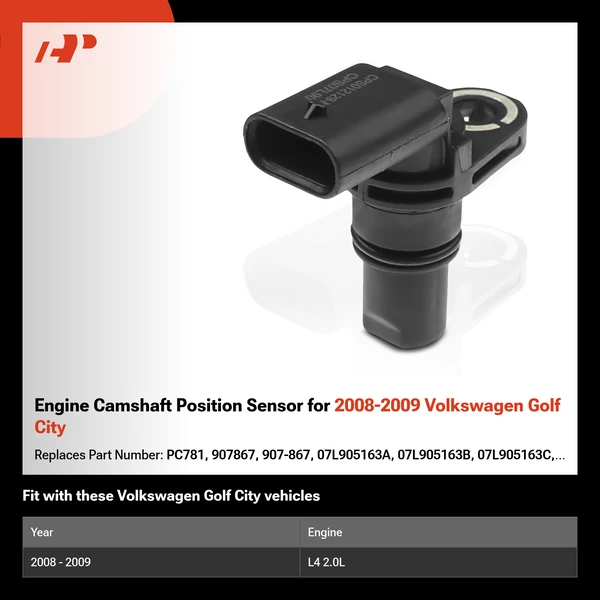 Engine Camshaft Position Sensor for 2008-2009 Volkswagen Golf City