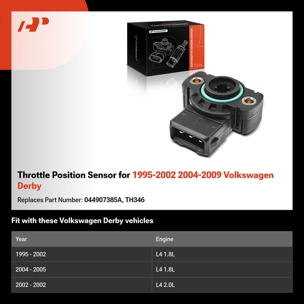Throttle Position Sensor for 1995-2002 2004-2009 Volkswagen Derby