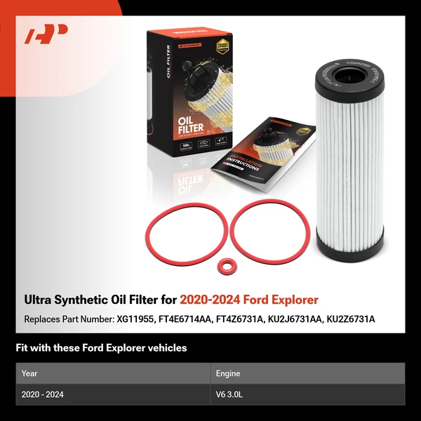 Ultra Synthetic Oil Filter for 2020-2024 Ford Explorer