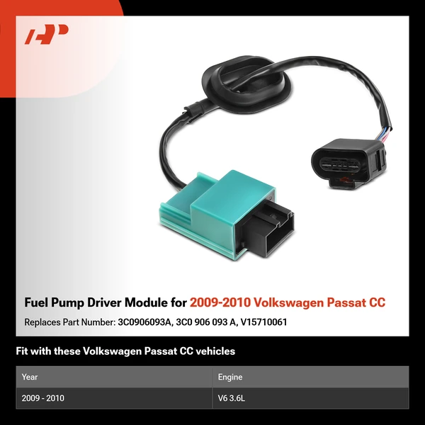 Fuel Pump Driver Module for 2009-2010 Volkswagen Passat CC
