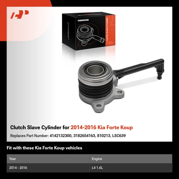 Clutch Slave Cylinder for 2014-2016 Kia Forte Koup