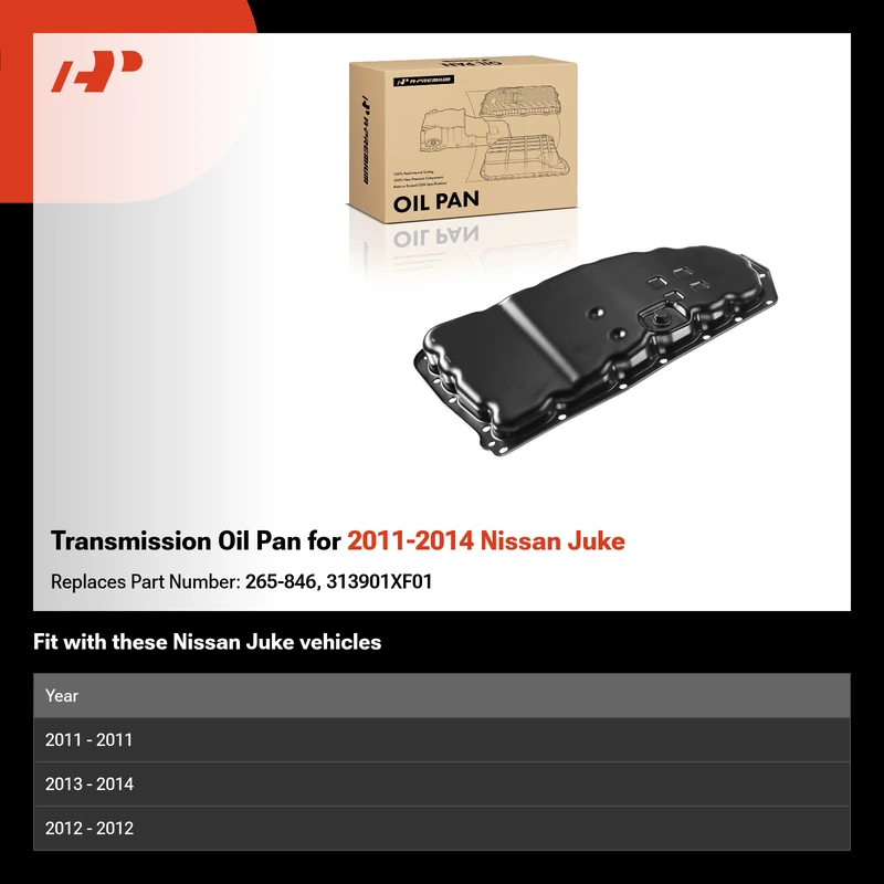 Transmission Oil Pan for 2011-2014 Nissan Juke