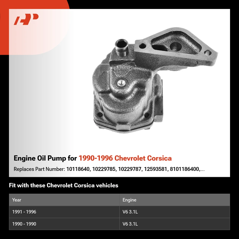 Engine Oil Pump for 1990-1996 Chevrolet Corsica