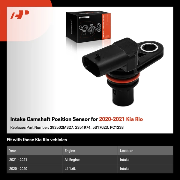 Intake Camshaft Position Sensor for 2020-2021 Kia Rio