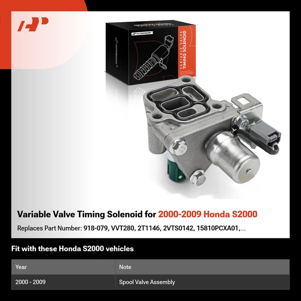 Variable Valve Timing Solenoid for 2000-2009 Honda S2000