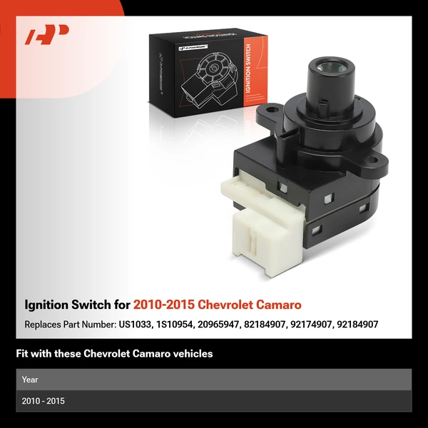 Ignition Switch for 2010-2015 Chevrolet Camaro