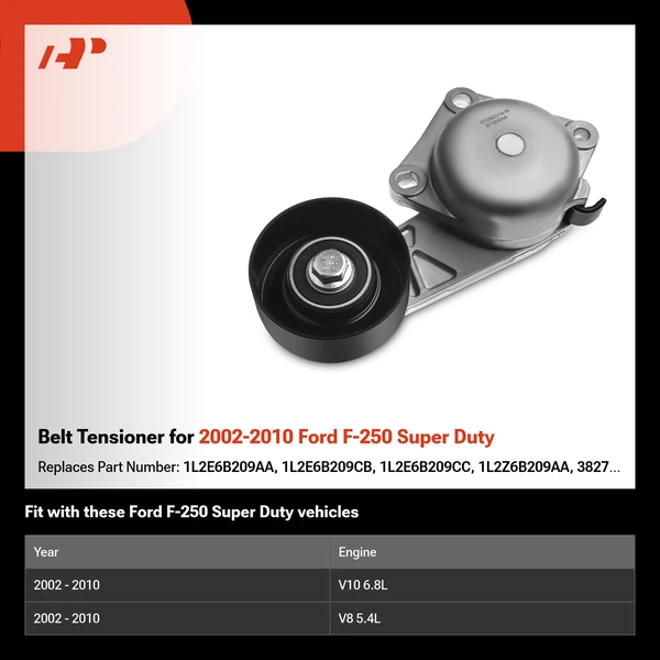 Belt Tensioner for 2002-2010 Ford F-250 Super Duty
