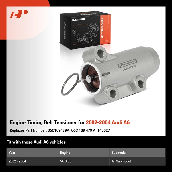 Engine Timing Belt Tensioner for 2002-2004 Audi A6