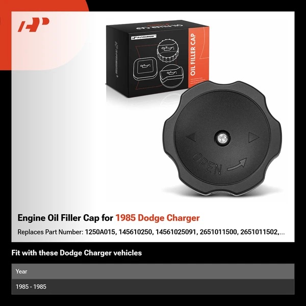 Engine Oil Filler Cap for 1985 Dodge Charger