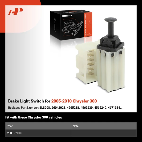 Brake Light Switch for 2005-2010 Chrysler 300