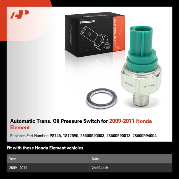 Automatic Trans. Oil Pressure Switch for 2009-2011 Honda Element