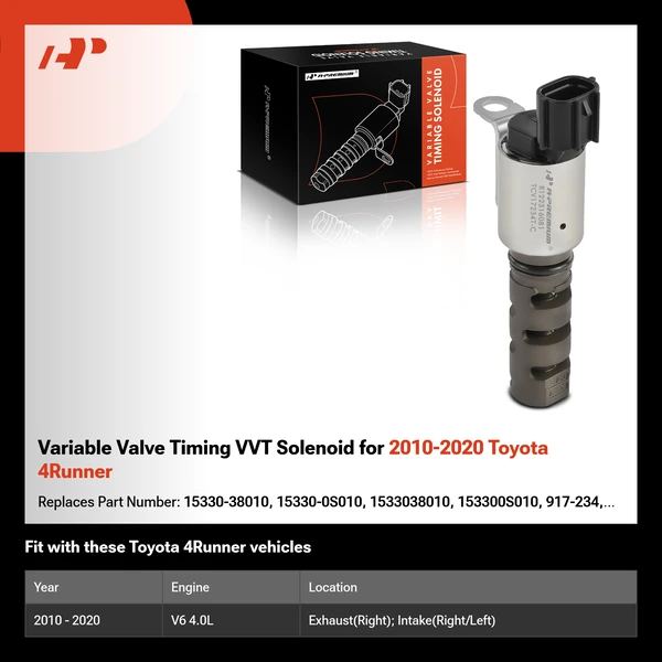 Variable Valve Timing VVT Solenoid for 2010-2020 Toyota 4Runner