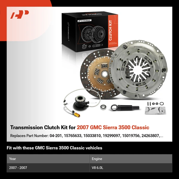 Transmission Clutch Kit for 2007 GMC Sierra 3500 Classic