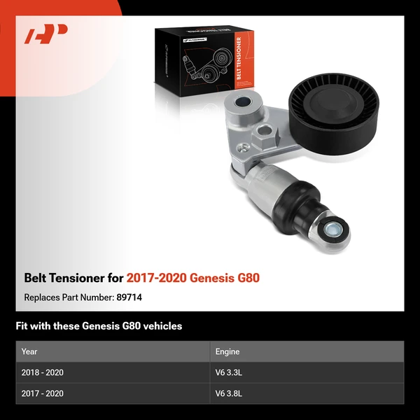 Belt Tensioner for 2017-2020 Genesis G80