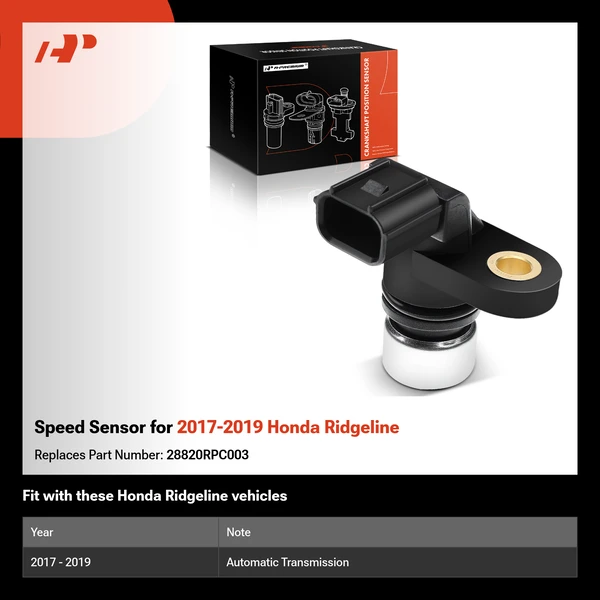Speed Sensor for 2017-2019 Honda Ridgeline