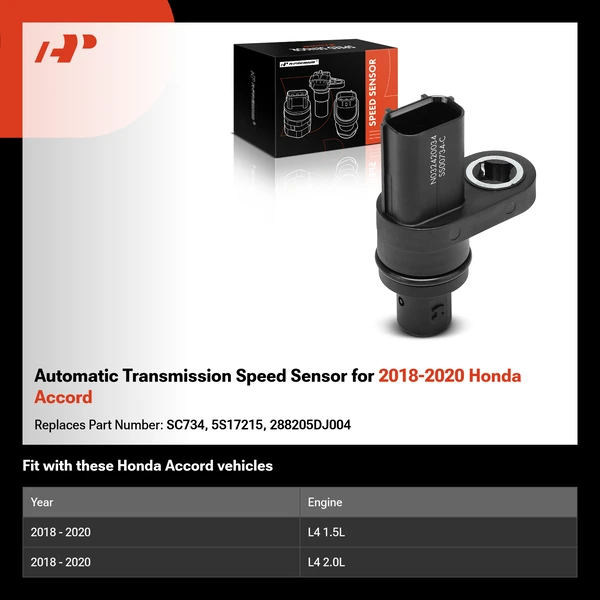 Automatic Transmission Speed Sensor for 2018-2020 Honda Accord